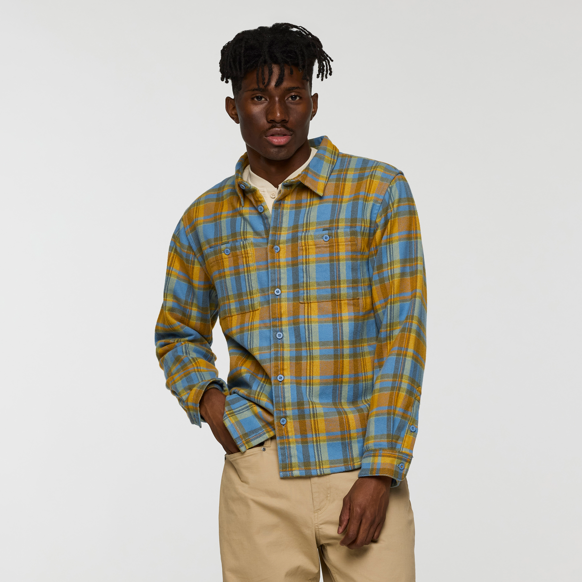 Mero Organic Flannel Shirt - Men's - Image 16
