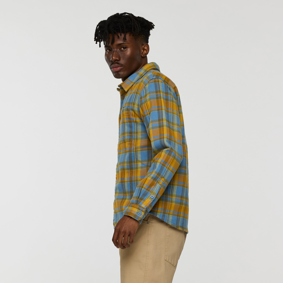 Mero Organic Flannel Shirt - Men's - Image 18